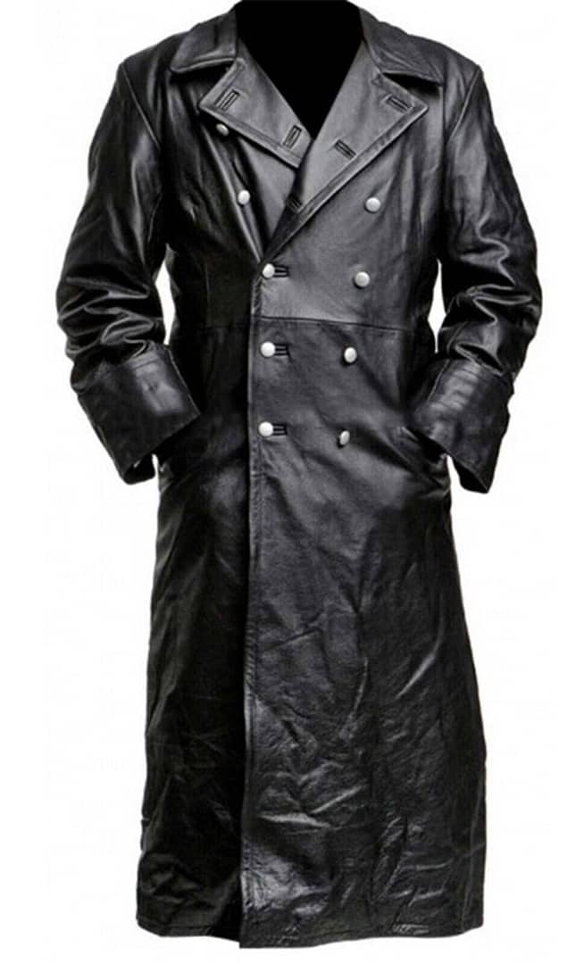 WW2 german trench coat front view