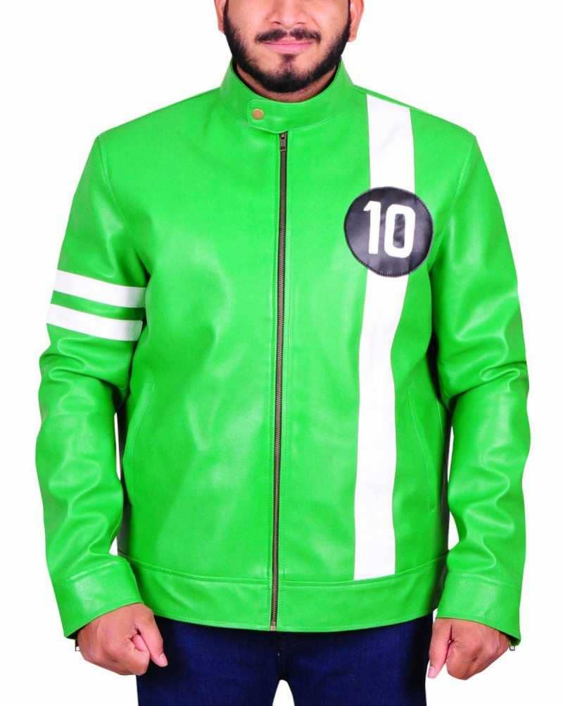 ryan kelly ben 10 cosplay Jacket, ben 10 leather jacket